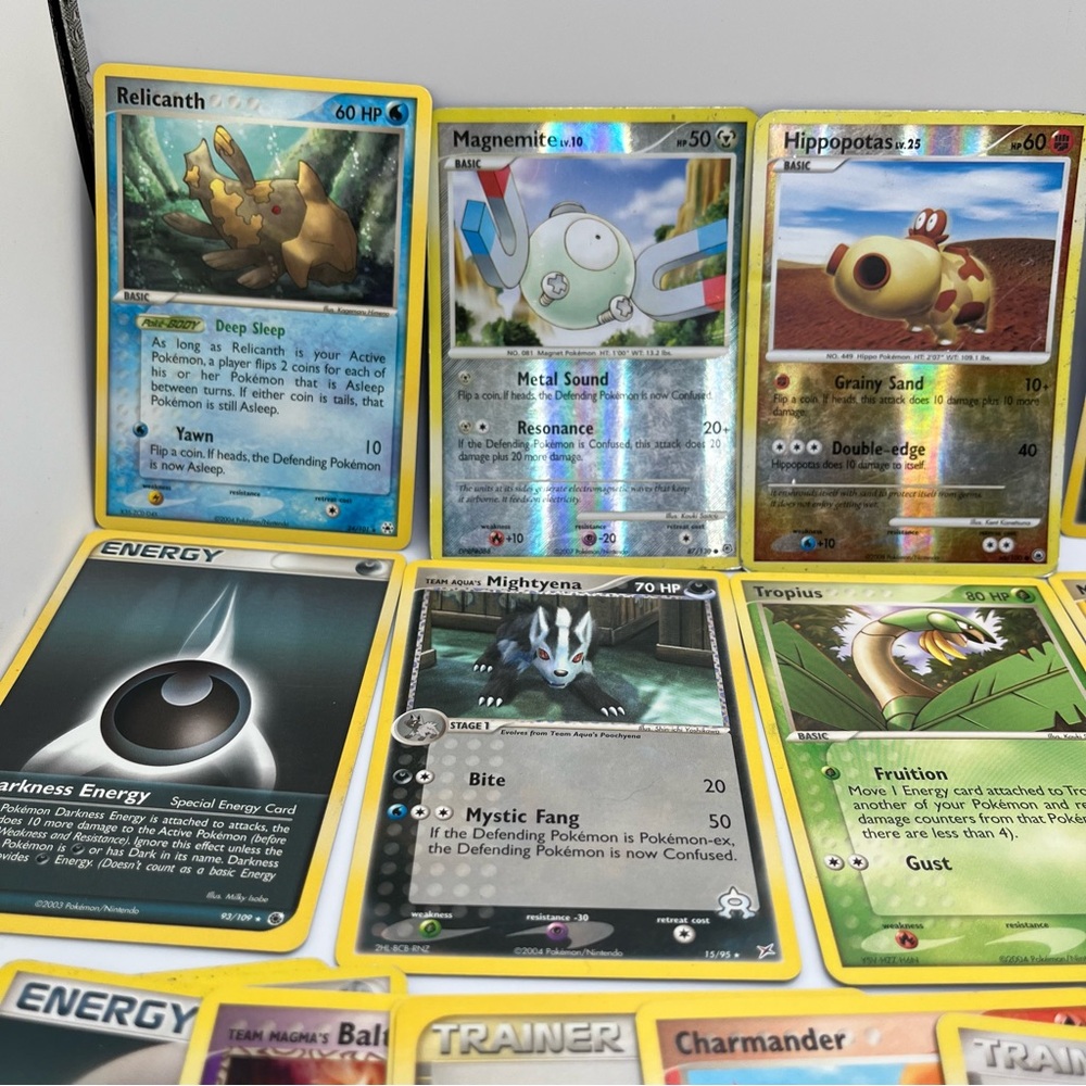 Vintage 5.8oz Pokemon Card Lot Years 2003-2010 - Picture 2 of 7